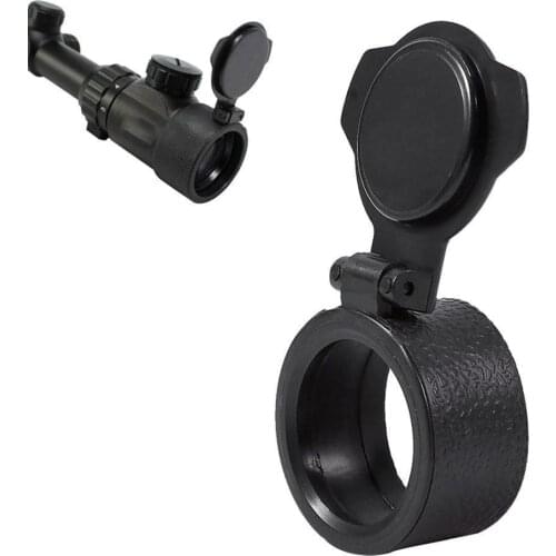 28-64MM Scope Lens Cover Flip Up Quick Spring Protection Cap Objective Lid For Airsoft Gun Caliber Cover Hunting Accessories