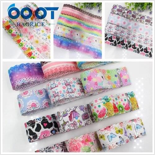 OOOT BAORJCT I-19509-1183,10yards,hot sale 30mm hollow Flowers solid Grosgrain Ribbons,bow cap accessories and Party decorations