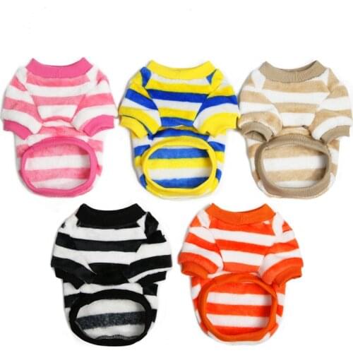 Soft Dog Hoodies Pajamas Coat Winter Dog Pets Clothes Outfit Yorkshire Pomeranian Poodle Bichon Schnauzer Costume Pet Apparel