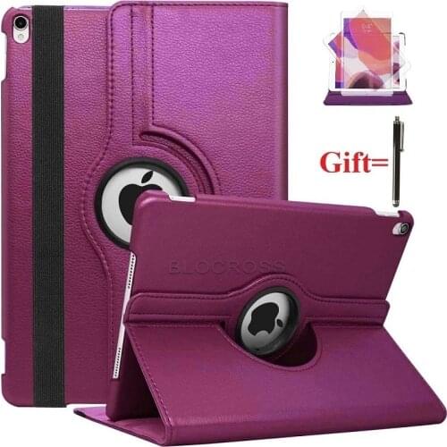 New Case for iPad 10.2 iPad 8th Gen 360 Degree Rotation Pu Leather Tablet Funda for iPad Air 4 4th 10.9inch Gen Protective Cover