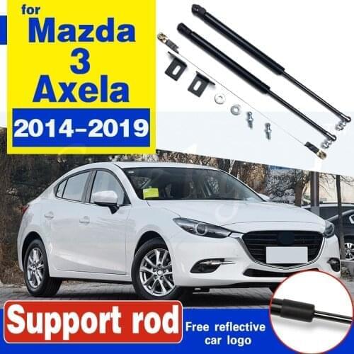 Car Front Bonnet Hood Engine Cover Lift Support Hydraulic Rod Gas Struts For Mazda 3 6 Axela Atenza 2014 2015 2016 2017 2018