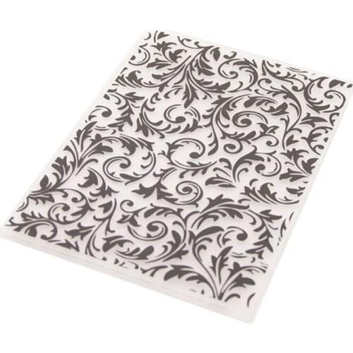 Plastic Embossing Folder Template DIY Scrapbook Photo Album Card Making Decoration Crafts Flower