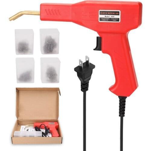 Handy Plastics Welders Garage Tools Hot Staplers Machine Staple PVC Repairing Machine Car Bumpers Repairing Stapler Welding Tool