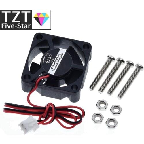 TZT Raspberry Pi 3 CPU Fan Active Cooling Fan for Customized Acrylic Case Support raspberry pi model B Plus B+/Raspbery Pi 2