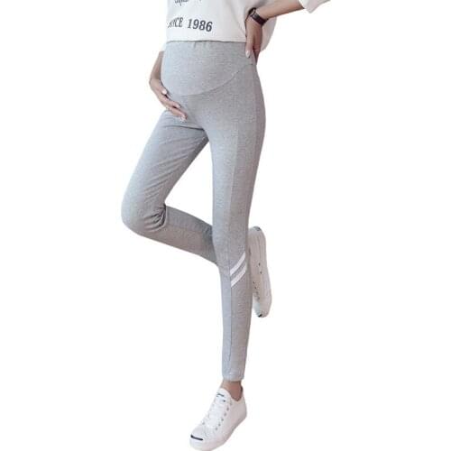 Women Maternity Thin Trousers Clothes Leggings Spring Autumn Maternity Leggings Pregnancy Belly Pants For Pregnant