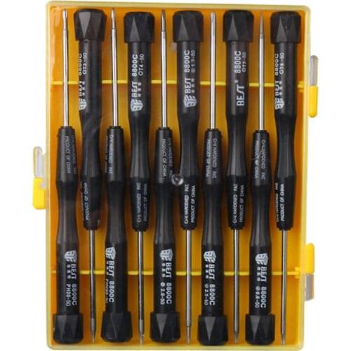 10 in 1 BEST Durable Screwdriver Disassemble Set Repair Tools Kit for iPhone Mobile Phone Laptop