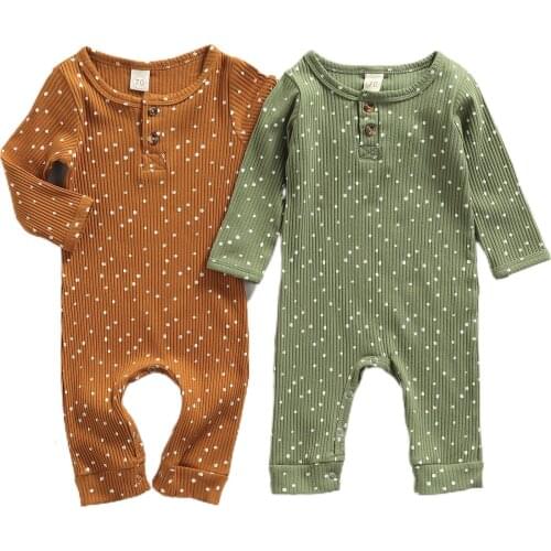 Newborn Infant Baby Boys Sleep and Play Pjs Button Dinosaur Romper Bodysuit Jumpsuit Outfit Clothes for Newborn Girl 0-18 Months
