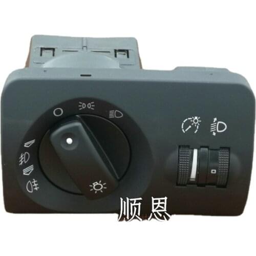 For Audi A6 C5 1997-2005 Car Headlight Fog Lamp Control Light Switch With Panel Accessories 4B1941531C