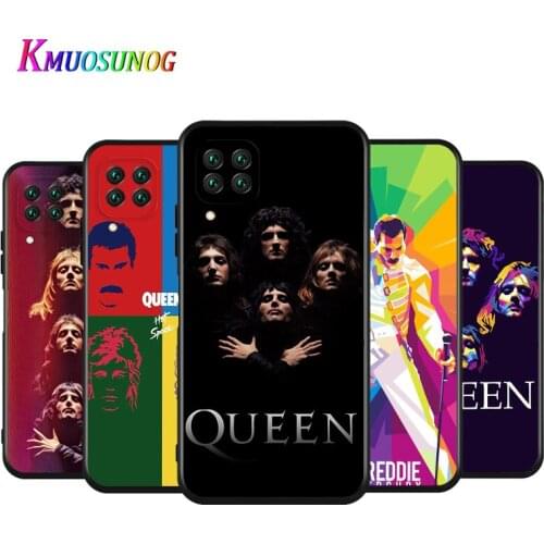 Freddie Mercury For Huawei Nova 2 2i 3 3E 3I 4 4E 5 5I 5Z 5E 5T 6 7 7I 8 SE Lite Pro SE Silicone Black Soft Phone Case