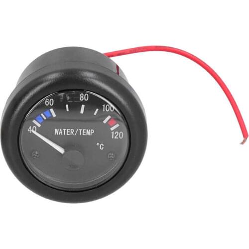 Gauge boost boost controller turbo Marine Water Temperature Gauge 40‑120℃ LED Backlight with Alarm Sensor Indicator Light