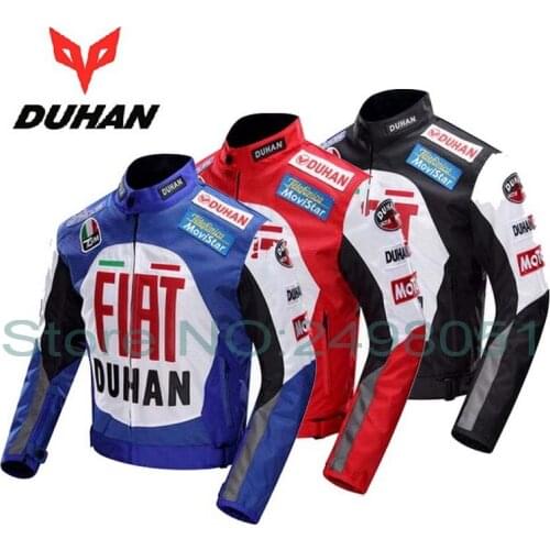 DUHAN cross-country motorcycle jacket professional Moto racing suits jackets motorbike riding clothes made of 600D Oxford