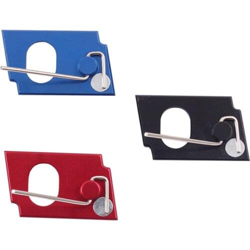 Stainless Steel Black/Blue/Red Magnetic Arrow Rest Archery Tool Accessories Right Hand For Recurve Bow Durable Black Hunting Too