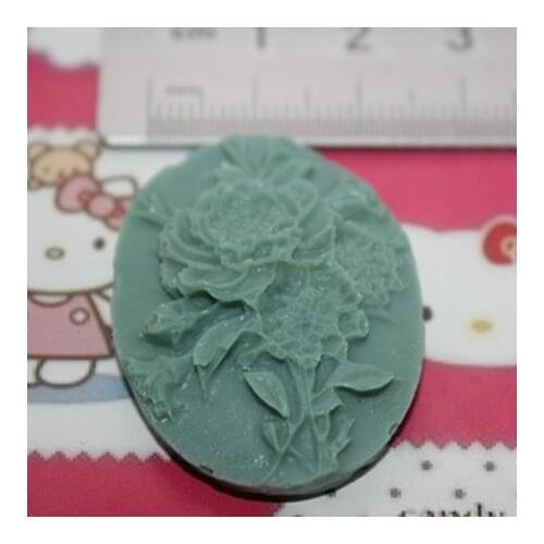 Mini flower silicone fondant cake molds soap chocolate mould for the kitchen baking Sugarcraft FM161