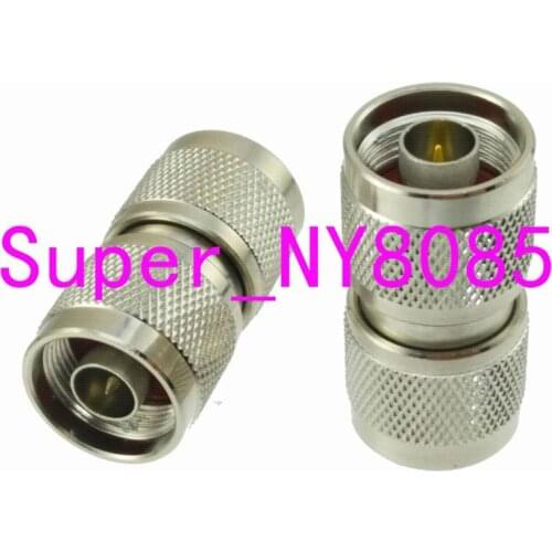 N male plug to N male plug in series RF coaxial adapter connector