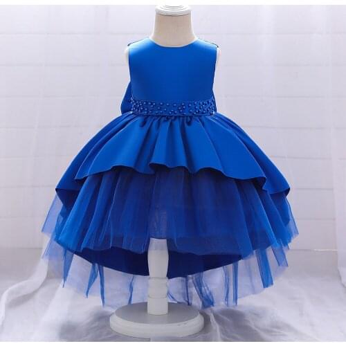 Toddler Kid Girl Princess Dress Lace Tulle Wedding Birthday Party Tutu Dress Pageant Children Clothing Kid Costumes