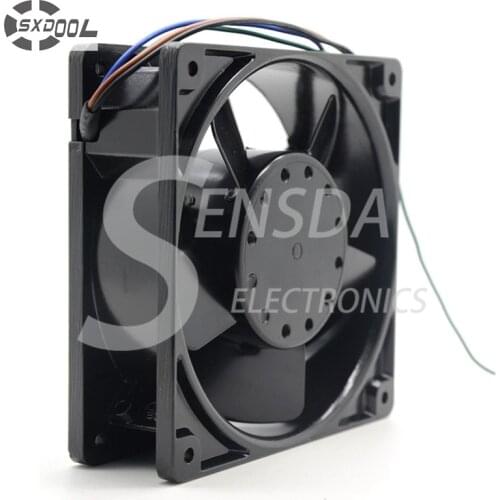SXDOOL 4E-DVB 12038 12cm 120mm 115/230V AC 77.5/89CFM industrial cooling fan high temperature resistant