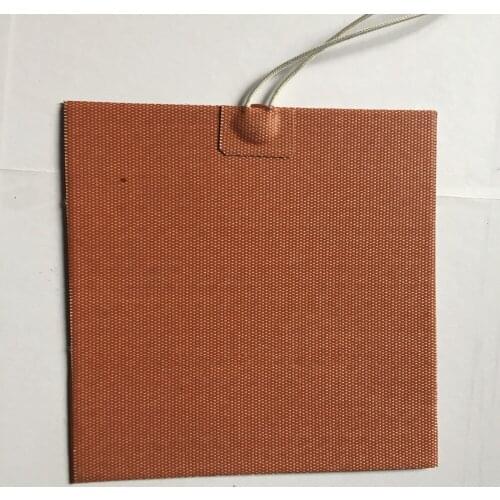 Silicone riscaldamento pad riscaldatore 220v 300w 200*300mm per stampante 3d letto calore silicone heater pad/mat Warming