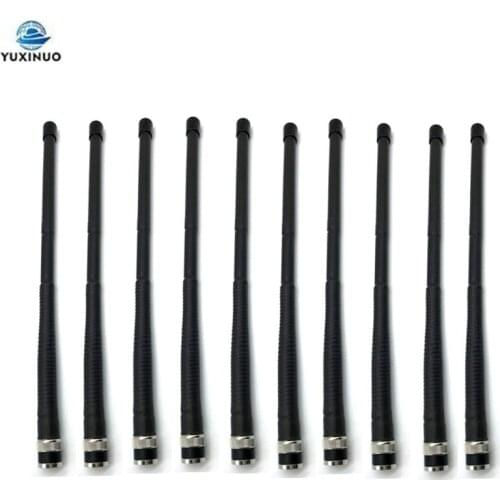 10PCS 27MHz BNC Male Connector Soft Radio Antenna for Kenwood TK100 TK300 CP500 ICOM IC-V8 V80 IC-V82 Motorola CP Walkie Talkie