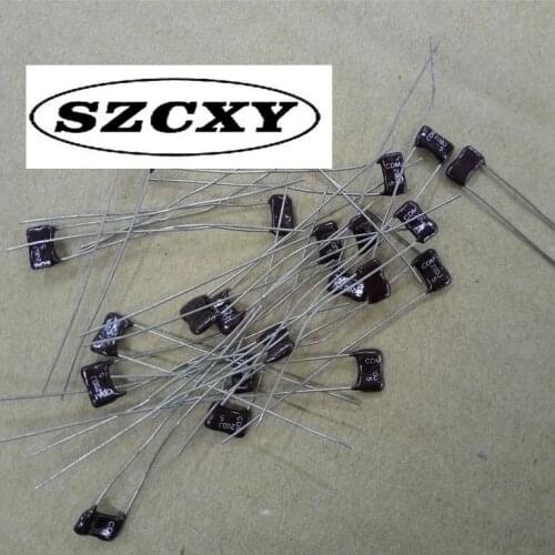 100% Home furnishings 300V20P 20P CDM silver mica capacitor foot distance is 3mm