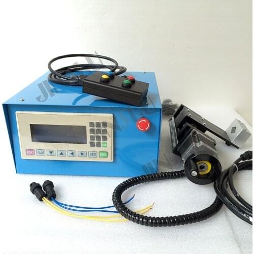 110V Automatic Welding Oscillator Weaver PLC Controlled Motorized Mechanism Linear Type Welding Positioner Turntable SALE1