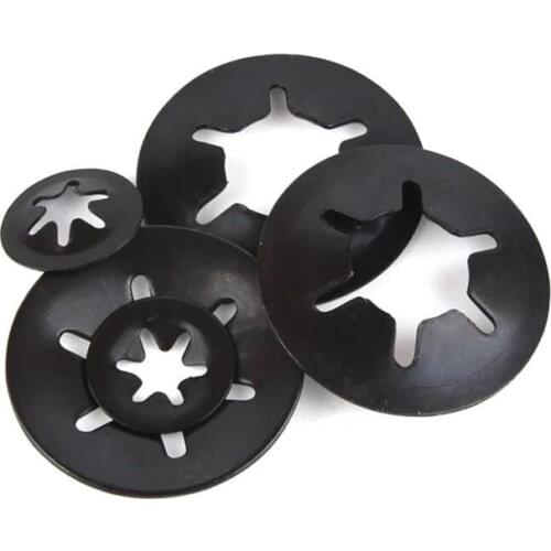 200PCS/LOT M8*18 Internal Tooth Conical Spring Washers Symbol Bearing Clamp Ring Star Washer