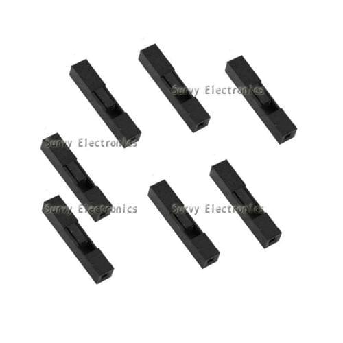 500pcs 1P Dupont Jumper Wire Cable Housing Female Pin Connector 2.54mm Pitch