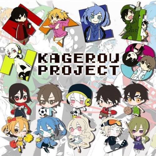 Anime Kagerou Project KIDO TSUBOMI Cosplay Cartoon Acrylic Stand Figure Plate Keychain Key rings Pendants Accessories Gifts