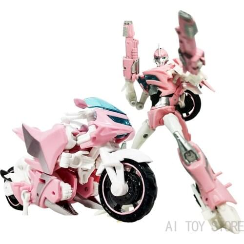 Transformation APC-Toys First Edit Female TFP Angel Engine Arcee Motorcycle Action Figure Robot Model Deformed Collection Toys
