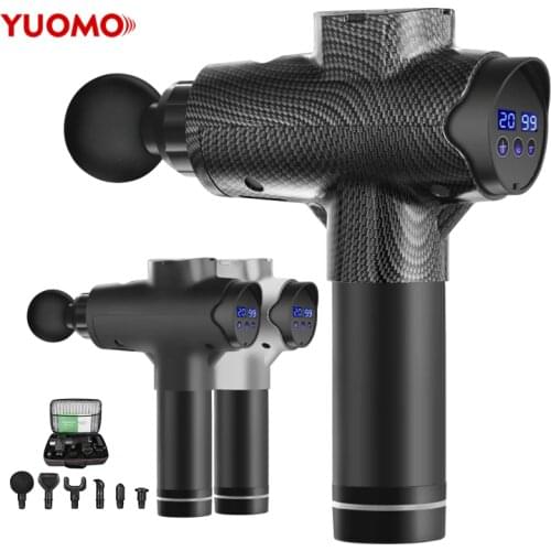 High Frequency Massage Gun Muscle Relax Body Relaxation Electric Massager Muscle Pain Relief for Fitness with Portable Bag