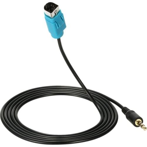 KCE-236B 3.5 mm Car Aux Cable Connection Line Audio Adapters Mini Jack Adapter for ALPINE for Phone MP3