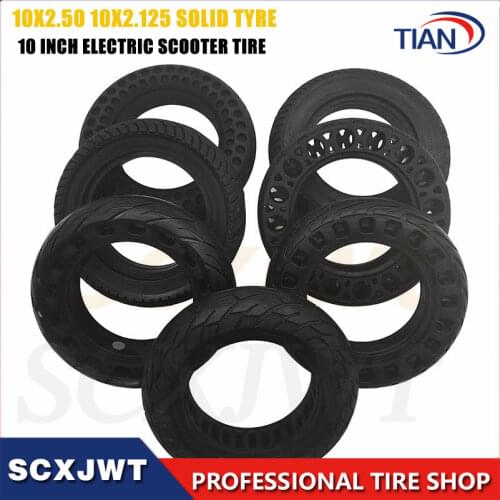 10x2.125 10x2.50 Tubeless Wheel Tyres Solid Tyre Inflation Electric Scooter Tires for 8/10 inch Electric Scooter Accessory