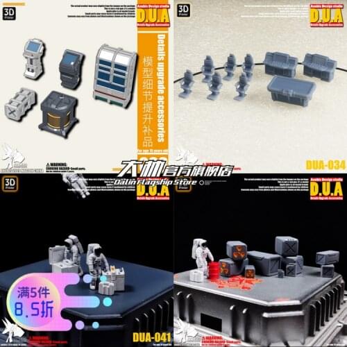 DUA Gundam Gnacu Repair scene Console Replenishment warehouse Repairman Details Upgrade Accessories Action figure Assemble Model