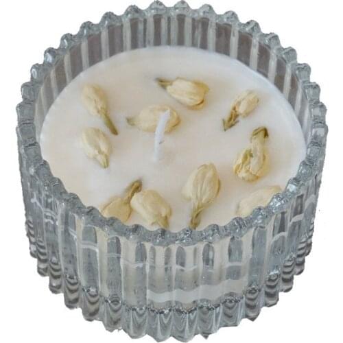 Creative Aromatherapy Candle Bedroom Smokeless Candle Holiday Gift Simple Manual Soy Wax Candele Decorative Home Decor BE50CA