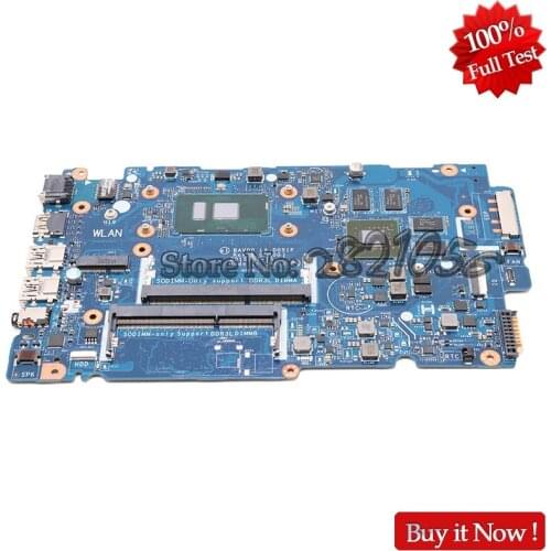 NOKOTION For Dell inspiron 15-5557 5457 laptop motherboard BAV00 LA-D051P CN-0X9C75 0X9C75 X9C75 SR2EY i5-6200U CPU 930M