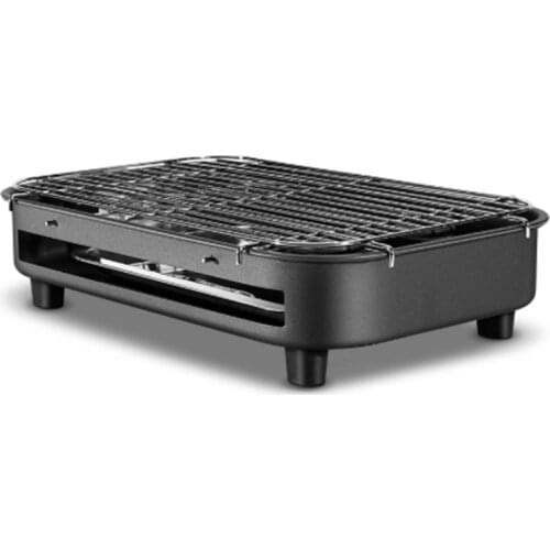 Multifunctional Electric Barbecue Grill Household Smokeless Teppanyaki Barbecue Grill Electric Grill 220V Indoor Barbecue Machin
