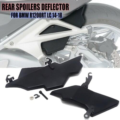 NEW Motorcycle Matt Black Splash Guards Rear Spoilers Deflector Panel Fairing Covers For BMW R1200RT R 1200 RT LC 2014-2018 2017