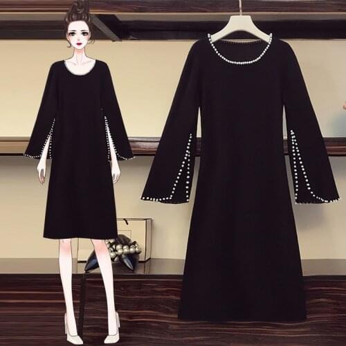 Korean Large Size Dress Autumn Dress Fashion Pastel Sukienki Na Wesele Damskie Long Sleeve Dress Vestidos Verano 2021 Mujer