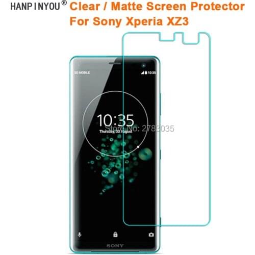 For Sony Xperia XZ3 6.0" Clear Glossy / Anti-Glare Matte Screen Protector Protective Film Guard (Not Glass)