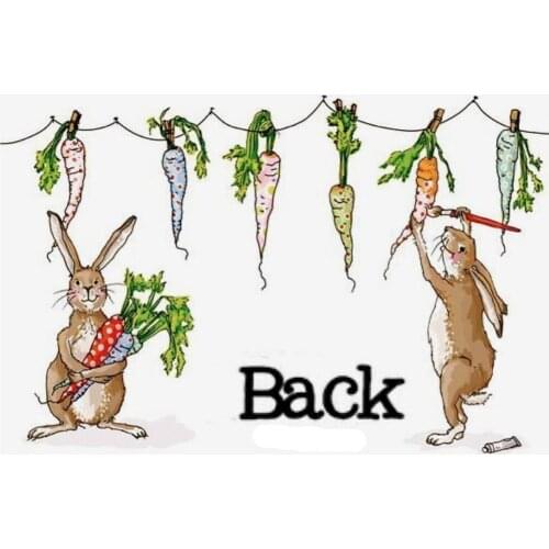 Rabbit Transparent Silicone Clear Rubber Stamp Scrapbooking DIY Cute Pattern Photo Album Paper Card Decor Cartoon hippo