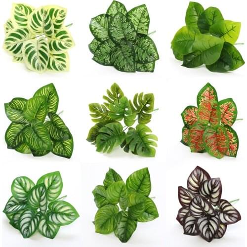 Monstera Plants White Monstera Leaf Mango White Artificial Tree Artificial Plants Home Decor