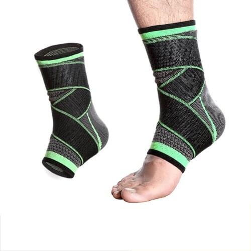 1 PC Ankle Brace Support Bandage Compression Strap Ankle Support Ankle Brace Protector Elastic Belt Men Women Outdoor Sports