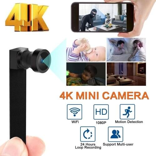 Full HD 4K 1080P Secret Mini WIFI Camera Wireless Security Cam Video Audio Recorder Motion Detection Mini Camcorder hidden Card
