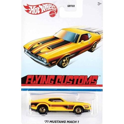 Hot Wheels Themed Retro Cars - '71 Mustang Mach 1