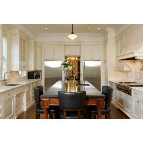 2019 solid wood kitchen cabinets hot sales cheap priced customized-made traditional kitchen furnitures S1606100