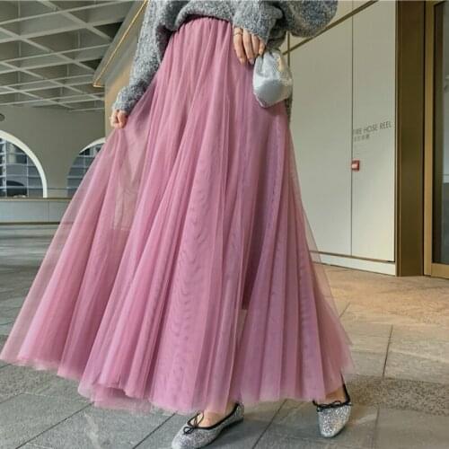 LUKAXSIKAX Women's Fluffy Skirts