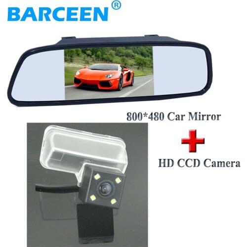 5" car rear reversing monitor with car reserve parking camera 170 angle use for CITROEN DS4 2012 /C4L 2013