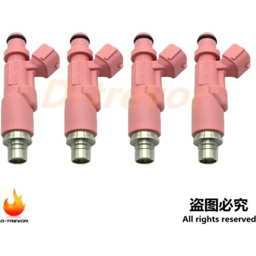 Set of 4 OEM 23250-75080 23209-79135 Fuel Injector For 1998-2004 Toyota 4Runner Tacoma 2.7L 2.4L 3RZFE