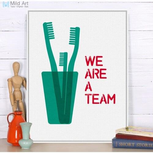 Minimalist Family Motivational Typography Quotes A4 Art Prints Poster Wall Picture Canvas Painting Bathroom Kids Room Home Decor