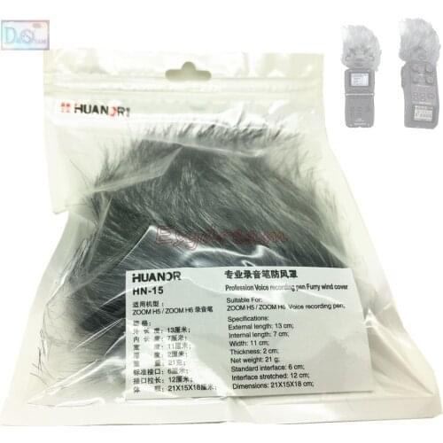 Professional Outdoor Dusty MIC Furry Cover Windscreen Windshield Muff For ZOOM H5 ZOOM H6 ZOOM H5/H6 Deadcat Wind Shield