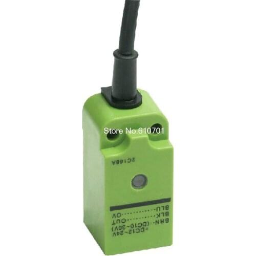 PS17-5DN Inductive Proximity Switch Sensor DC6-36V 3-Wire NPN NO 18*18*1mm(Rail)